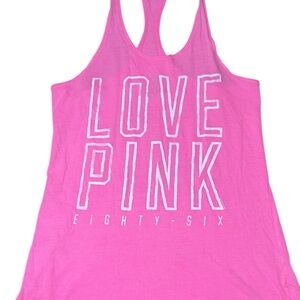 Victoria's Secret Pink Graphic Tank Top